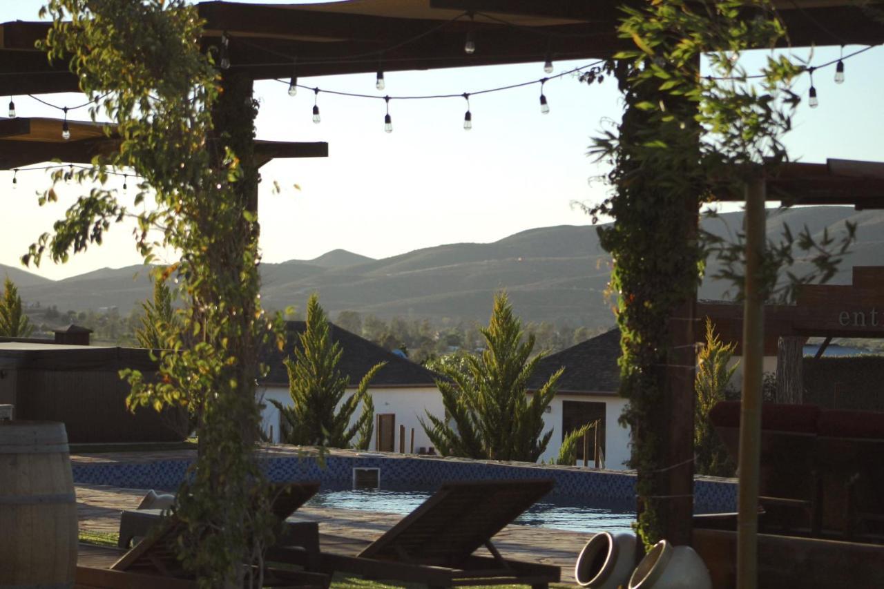Entrevalle Hotel Boutique Valle de Guadalupe Eksteriør bilde
