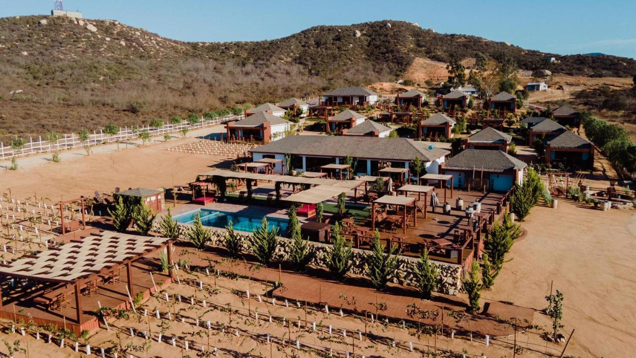 Entrevalle Hotel Boutique Valle de Guadalupe Eksteriør bilde